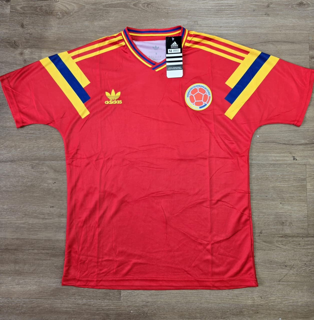 Seleccion Colombia Retro 1990 visitante