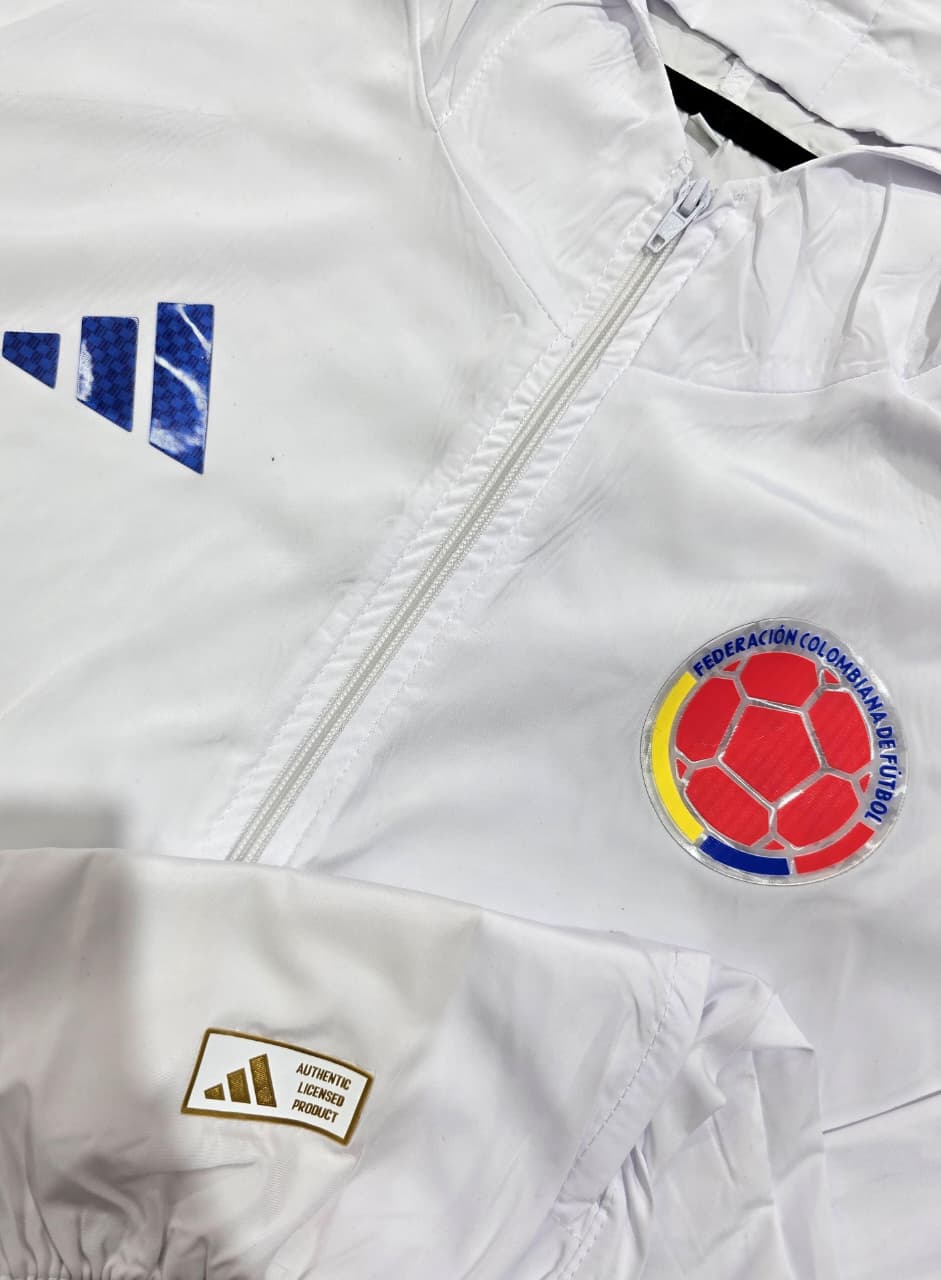 Chaqueta Rompevientos Selección Colombia
