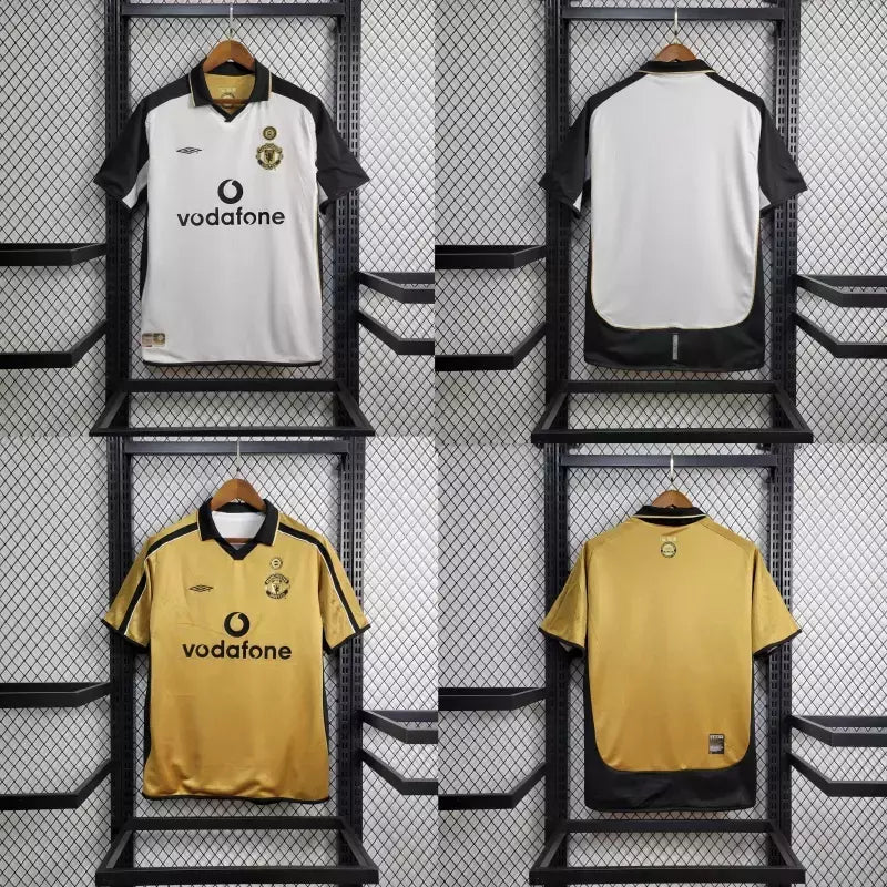 Manchester United vodafone retro 2001/02