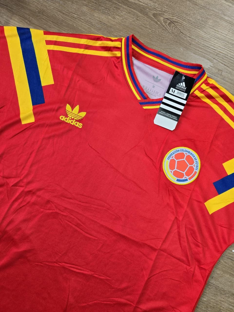 Seleccion Colombia Retro 1990 visitante