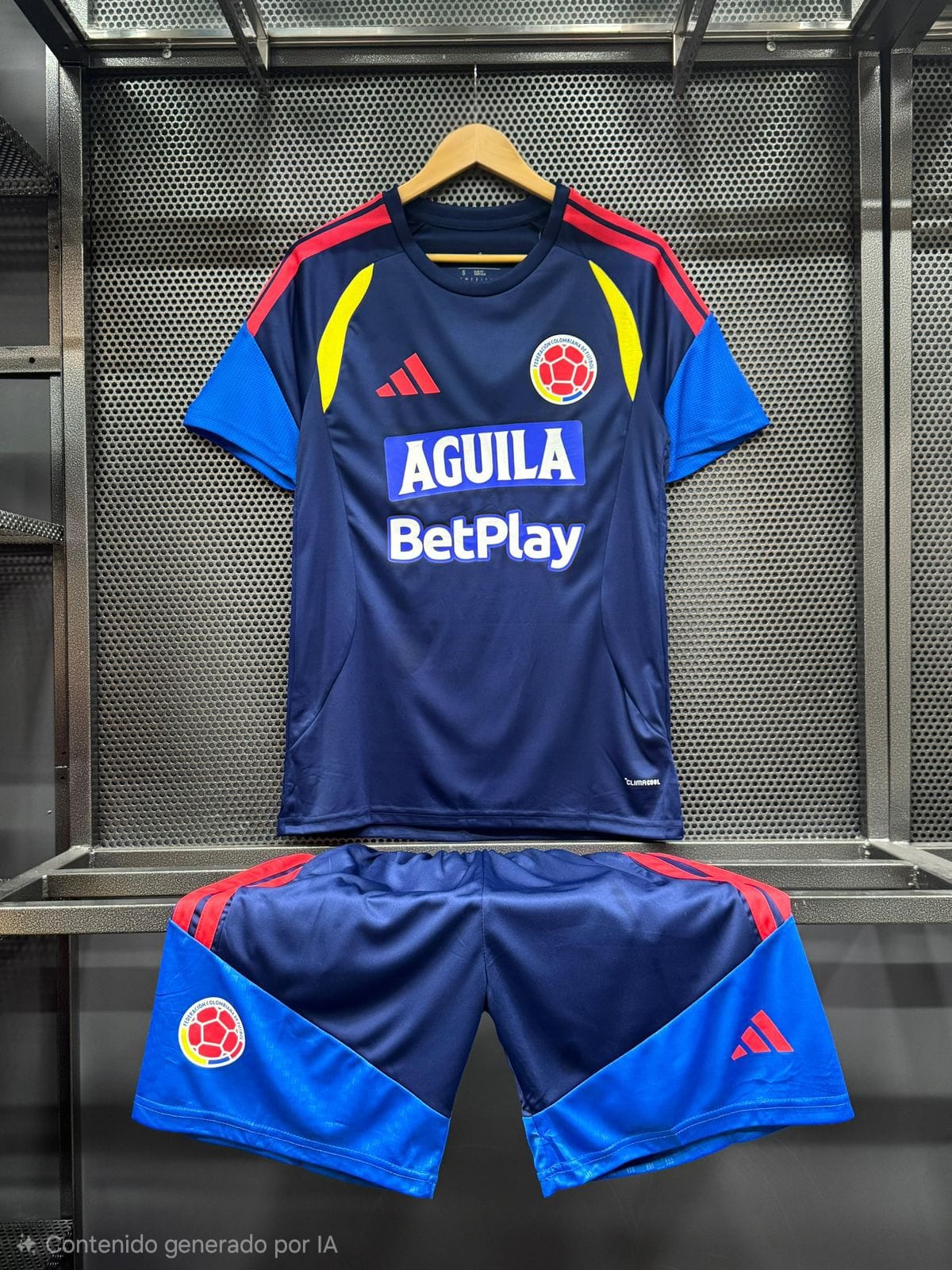 Conjunto entrenamiento Selección Colombia Azul