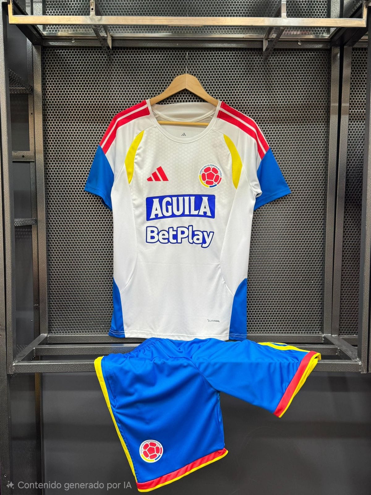 Conjunto entrenamiento Selección Colombia Blanco