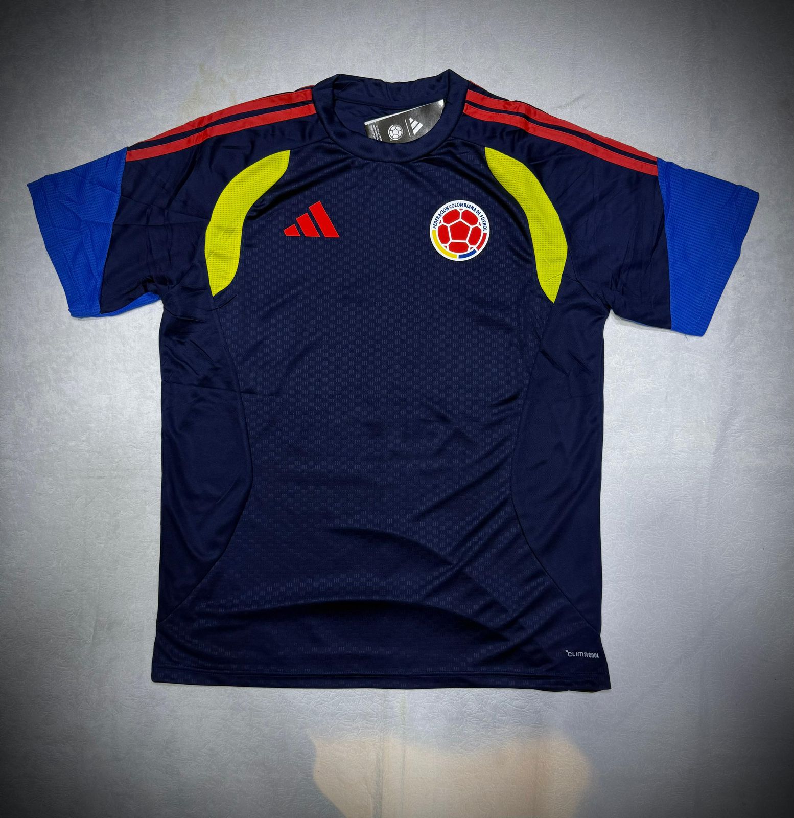 Camiseta entrenamiento Selección Colombia Azul Version Jugador